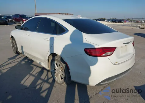 2015 Chrysler 200 Limited z USA, uszkodzony, nr VIN 1C3CCCAB9FN675318